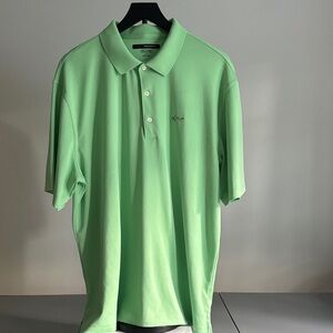 Greg Norman Collection Light Green Polo Shirt